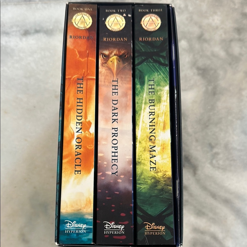 Rick Riordan- The trials of Apollo